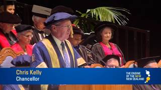 Graduation May 2016  Manawatu  Ceremony 1  Massey University [upl. by Nelaf]