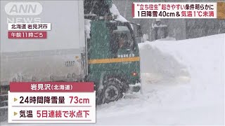 今季初の「顕著な大雪情報」 “立ち往生”起きる2つの条件【スーパーJチャンネル】2023年12月22日 [upl. by Editha]