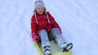 30cm Deep snow auvergne [upl. by Yerag]