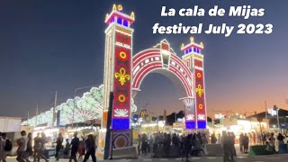 La Cala De Mijas Festival July 2023 [upl. by Nirb]