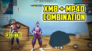 Mp40 amp XM8 Compination  Solo Vs Squad  Garena Free Fire  akshayakz [upl. by Nniw913]