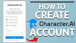 How to Create Character AI Account 2024 Tutorial [upl. by Lily198]