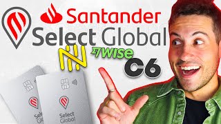 SELECT GLOBAL SANTANDER Tá Melhor que NOMAD WISE e Conta Global C6 Bank [upl. by Yelsnit]