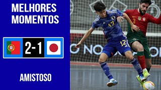 Portugal 21 Japão  Melhores Momentos  Amistoso Internacional de Futsal 05022024 [upl. by Seidule889]