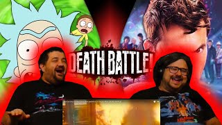 Rick Sanchez VS The Doctor Rick and Morty VS Doctor Who  DEATH BATTLE  RENEGADES REACT [upl. by Rehportsirhc517]