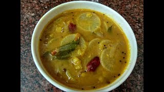 MULLANGI SAMBARHow to prepare radish sambar recipeTraditional south Indian sambar recipeSambar [upl. by Nelav69]