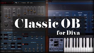 Classic OB for Diva  Sounds Demo [upl. by Lj997]