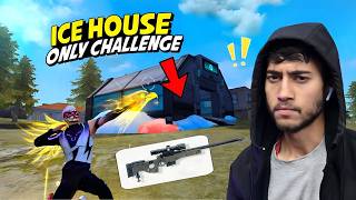 NEW GLOO HOUSE ONLY CHALLENGE 🔥 Solo Vs Squad Gameplay  Free Fire Max [upl. by Oicelem]