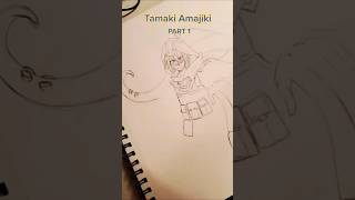 Amajiki Tamaki Speeddraw fyp mha bnha tamaki amajiki myheroacademia anime art [upl. by Milak]