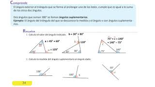 Ángulos suplementarios  ESMATE 5 GRADO U2 Clase 31 [upl. by Hornstein]