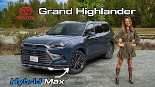 2024 Toyota Grand Highlander Review  They Really NAILED IT [upl. by Asihtal]