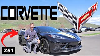 2023 Chevy Corvette Stingray Is The Regular Corvette Worth It [upl. by Nagek]