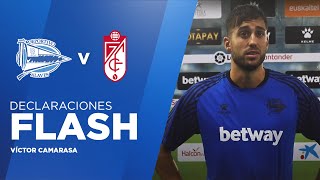 🎙⚡ 𝗙𝗟𝗔𝗦𝗛 Víctor Camarasa  Deportivo Alavés  Granada CF [upl. by Remoh]