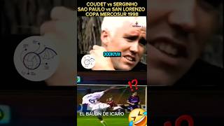 😅SERGINHO RETRATÓ A COUDET EN SU NOCHE MÁS DIFICIL COMO DEFENSOR EN SAN LORENZO argentina futbol [upl. by Lacym]