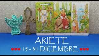 ARIETE 👫 Amore e affetti 1531 DICEMBRE 2023 [upl. by Mariquilla]