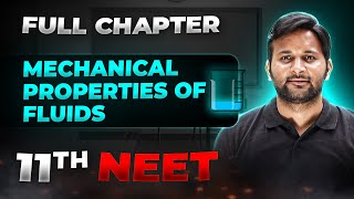 Mechanical Properties of Fluids FULL CHAPTER  Class 11th Physics  Arjuna NEET [upl. by Amaleta333]