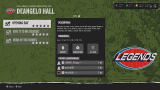 NCAA 25 Ultimate Team NMS Legends OUAT Deangelo Hall SOLO Challenges [upl. by Rimisac]