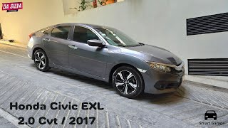 Honda Civic EXL 20 Cvt 2017  En Venta  Da Silva Detailing amp Smart Garage [upl. by Einwahs]