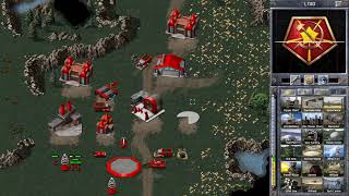 Red Alert Soviet twelfth Mission Game Play Capture the Tech Centers [upl. by Richarda76]