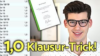 Trotz WENIG LERNEN eine 10 schreiben KlausurTrick für Bestnoten [upl. by Oninotna]