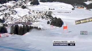 Ganong 6th Lenzerheide Downhill  US Ski Team [upl. by Morena]