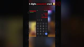 6 digits password crack hack [upl. by Basset984]