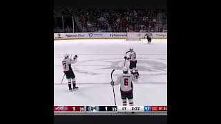 Cape game winner in OT vs blue jackets Part 2 [upl. by Annaoj390]