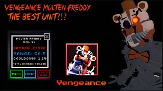 Vengeance Molten Freddy Showcase  Five Nights TD FNTD [upl. by Conger]