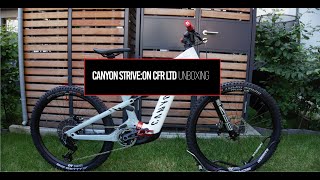 Canyon StriveOn CFR LTD 2023  Unboxing  Short Edit [upl. by Aneles]