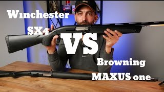 Büyük kapışma  Browning Maxus VS Winchester Sx4  Browning winchester [upl. by Sussi]