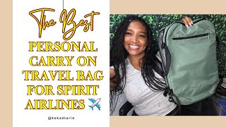 Target Travel Backpack  The best Personal Carry on for Spirit Airlines ✈️ [upl. by Ettenim]