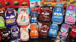 Mattel Disney Cars Mini Racers Mega Unboxing Aaron Clocker Dud Throttleman Paul Conrev NextGens [upl. by Aloiv473]