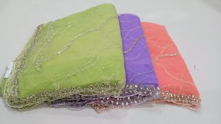 Online party wear sarees SUPAR NET SAREES bridal sarees new fancy sarees [upl. by Aneram]