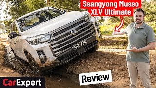 2022 SsangYong Musso onoffroad review inc 0100 [upl. by Gati]