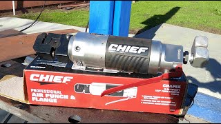 Chief Harbor Freight Air Punch and Flange Tool [upl. by Pepe]