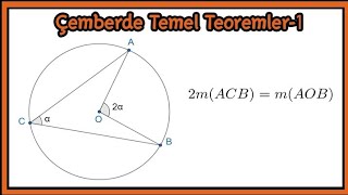 ÇEMBERDE TEMEL TEOREMLER 1 İSPATI [upl. by Nolly]