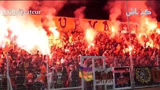 Les supporters du RSB enflamment le stade en recevant le Zamalek [upl. by Berte]