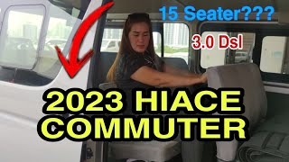 2023 HIACE COMMUTER 30 DSL MT [upl. by Candice]