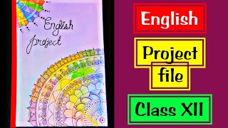 Robert Frost Project File  robert frosts project making  english project on robert frost class 10 [upl. by Atnahs499]