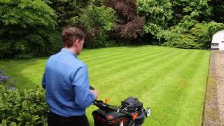 Create the Perfect Striped Lawn [upl. by Osnofla]