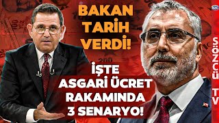 Bakan Tarih Verdi Fatih Portakal Asgari Ücretteki 3 Senaryoyu Anlattı Bunun Altı Olmaz [upl. by Asimaj]