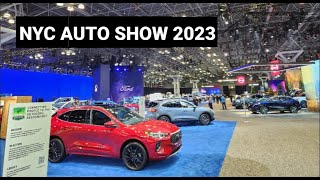 Exploring NYC  New York International Auto Show 2023  Javits Center Manhattan [upl. by Omissam]