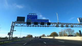 Scenic Motorway Driving  Manchester to Holyhead Wales [upl. by Archer]