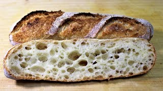 Authentic French Baguette Recipe [upl. by Chaddy]