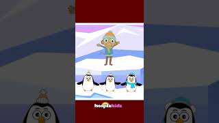 милые песни о пингвинах 🐧 Kids Songs shorts hooplakidzrussian Песнидлядетей [upl. by Binnie]