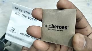 Toss Coin for chicket match  Cricheroestosscoin  Unboxing toss Coin [upl. by Laresa]