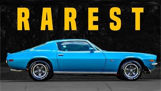 20 RAREST Chevrolet Camaros Ever Made [upl. by Mcwherter]