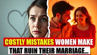 10 Costly Mistakes Women Make That Can Ruin Their Marriage Forever  Super Facts [upl. by Keyek142]