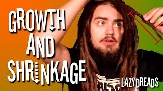 DREADLOCKS GROWTH amp SHRINKAGE [upl. by Yeclek605]