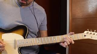 The Winery Dogs  Fooled Around and Fell in Love live Guitar cover playthrough [upl. by Kissee]